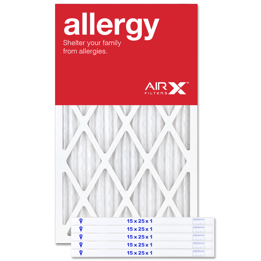 15x25x1 AIRx ALLERGY Air Filter - MERV 11