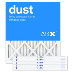 16x18x1 AIRx DUST Air Filter - MERV 8