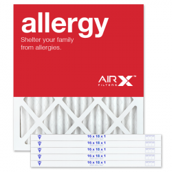 16x18x1 AIRx ALLERGY Air Filter - MERV 11