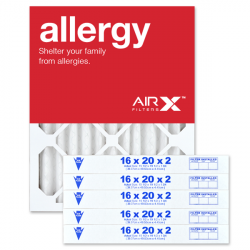 16x20x2 AIRx ALLERGY Air Filter - MERV 11