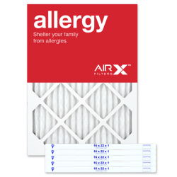 16x22x1 AIRx ALLERGY Air Filter - MERV 11