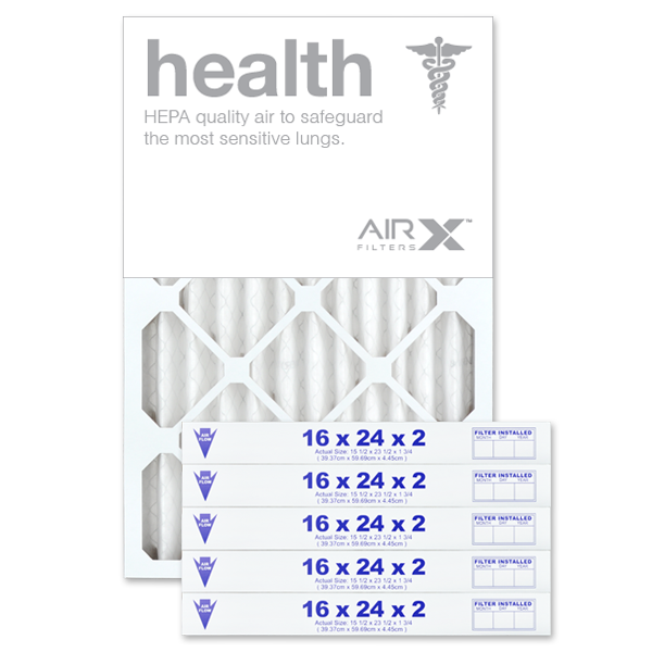 16x24x2 AIRx HEALTH Air Filter - MERV 13