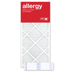 16x36x1 AIRx ALLERGY Air Filter - MERV 11, 6-Pack