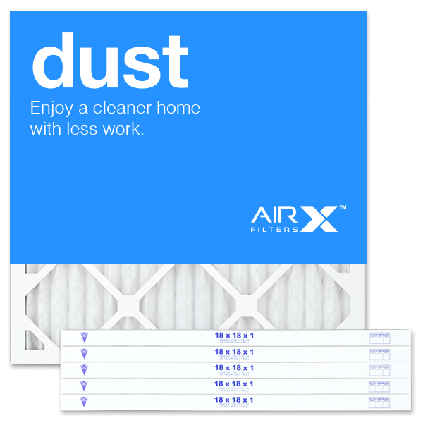 18x18x1 AIRx DUST Air Filter - MERV 8