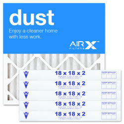 18x18x2 AIRx DUST Air Filter - MERV 8