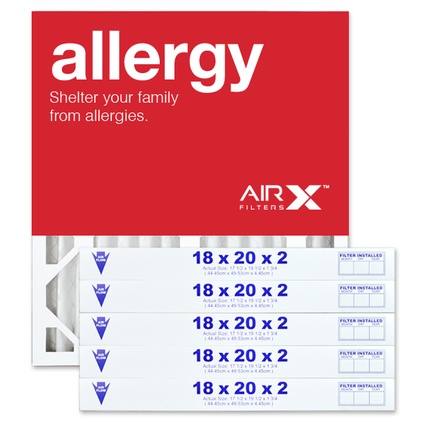 18x20x2 AIRx ALLERGY Air Filter - MERV 11