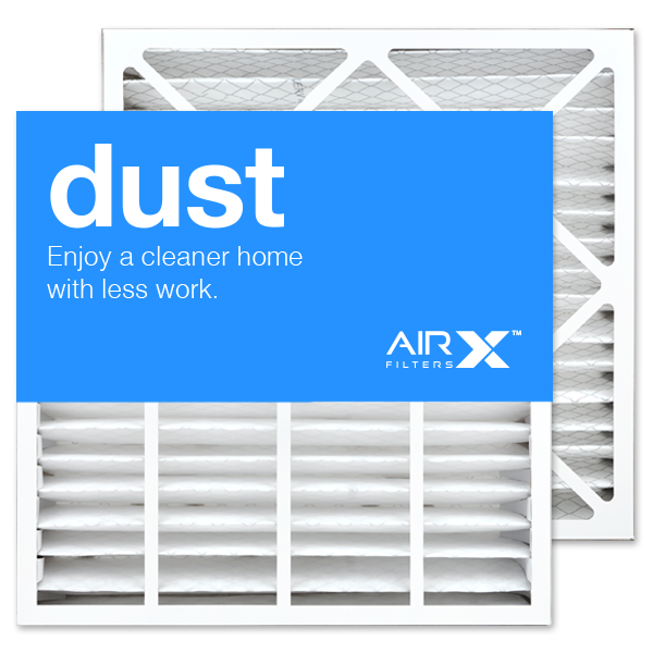 19x20x4 AIRx DUST Bryant/Carrier FILXXFNC-0021 Replacement Air Filter - MERV 8, 2-Pack