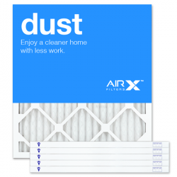 19x21x1 AIRx DUST Air Filter - MERV 8, 6-Pack