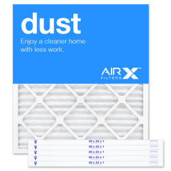 20x22x1 AIRx DUST Air Filter - MERV 8