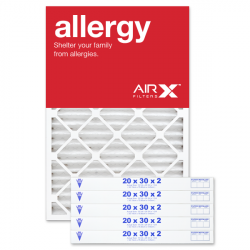 20x30x2 AIRx ALLERGY Air Filter - MERV 11