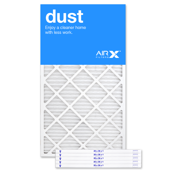 20x36x1 AIRx DUST Air Filter - MERV 8