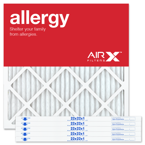 22x22x1 AIRx ALLERGY Air Filter - MERV 11