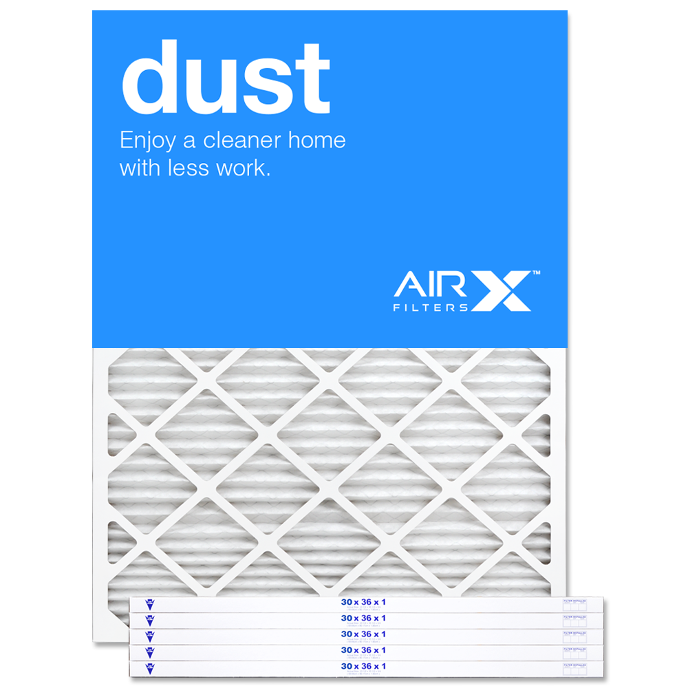 30x36x1 AIRx DUST Air Filter - MERV 8