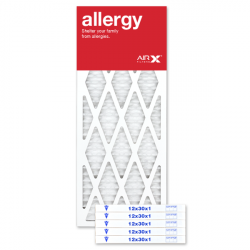12x30x1 AIRx ALLERGY Air Filter - MERV 11