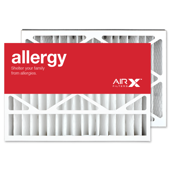 16x25x5 AIRx ALLERGY GeneralAire 14161 Replacement Air Filter - MERV 11, 2-Pack