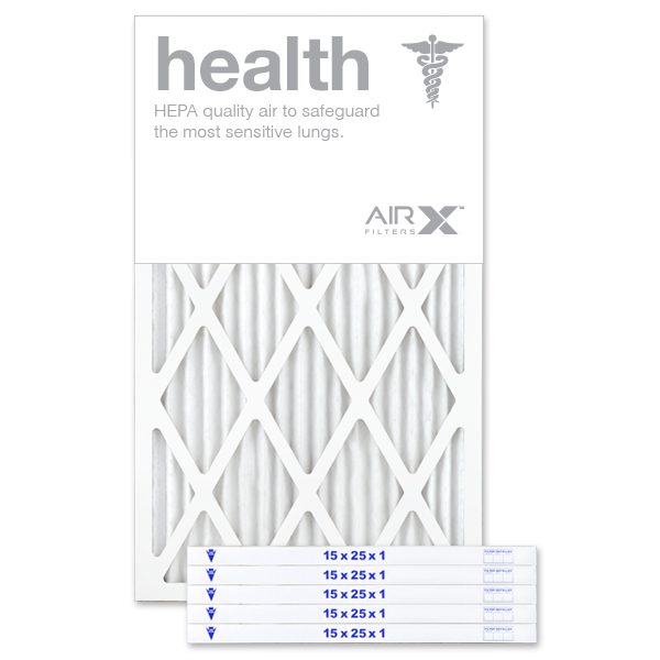 15x25x1 AIRx HEALTH Air Filter - MERV 13