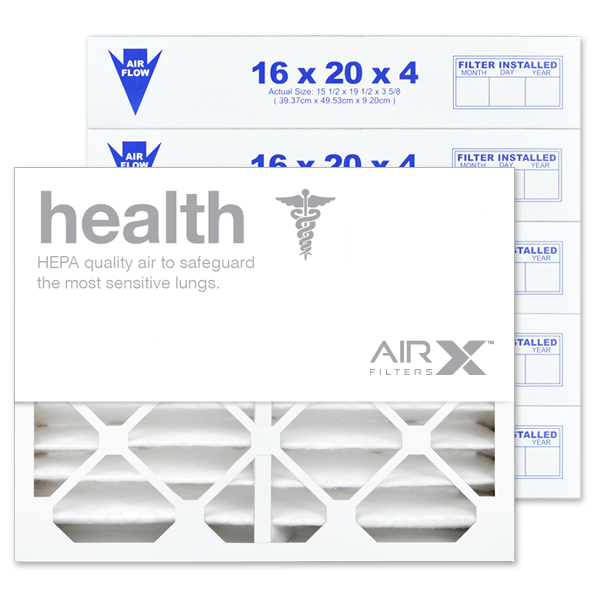 16x20x4 AIRx HEALTH Air Filter - MERV 13 2-Pack