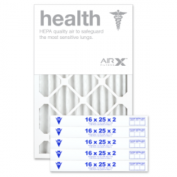 16x25x2 AIRx HEALTH Air Filter - MERV 13