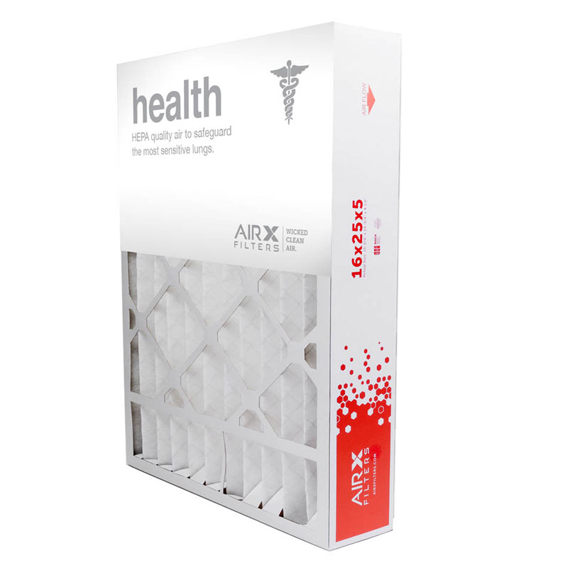 16x25x5 AIRx HEALTH Replacement for Lennox X6670 Air Filter - MERV 13