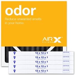 12x12x1 AIRx ODOR Air Filter - Carbon, 6-Pack