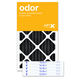 12x20x1 AIRx ODOR Air Filter - Carbon, 6-Pack