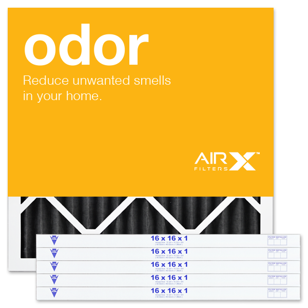16x16x1 AIRx ODOR Air Filter - MERV 8 - CARBON