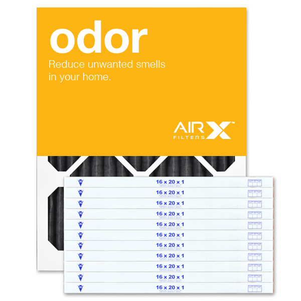 16x20x1 AIRx ODOR Air Filter - MERV 8 Carbon