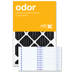 16x24x1 AIRx ODOR Air Filter - Carbon, 12-Pack