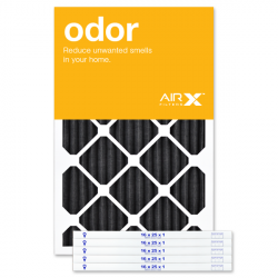 16x25x1 AIRx ODOR Air Filter - Carbon, 6-Pack