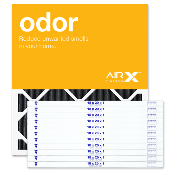 18x20x1 AIRx ODOR Air Filter - Carbon MERV 8