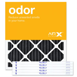 18x20x1 AIRx ODOR Air Filter - Carbon, 6-Pack