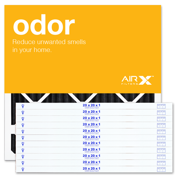 20x20x1 AIRx ODOR Air Filter - Carbon MERV 8