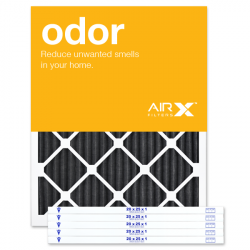 20x25x1 AIRx ODOR Air Filter - Carbon, 6-Pack