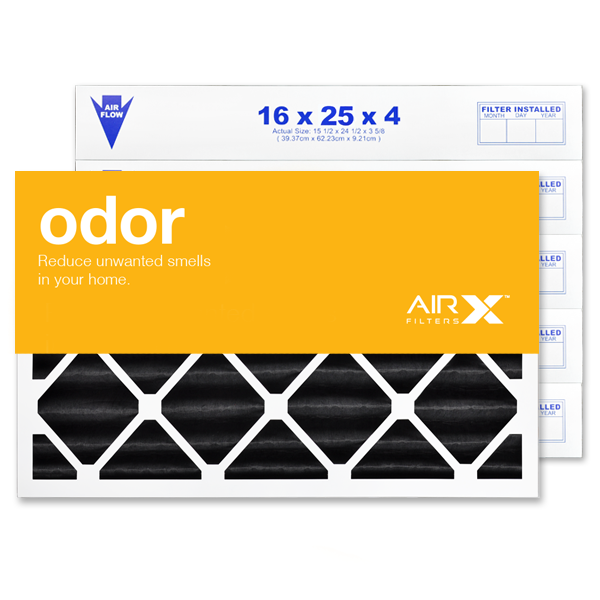 16x25x4 AIRx ODOR Air Filter - CARBON