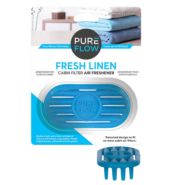 PUREFLOW Cabin Filter Air Freshener, Fresh Linen