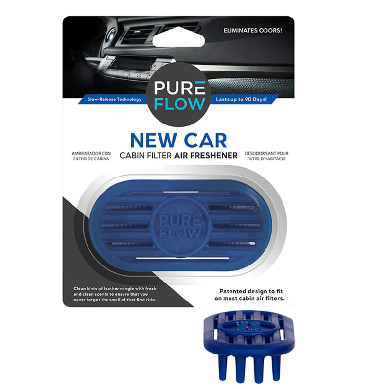 PUREFLOW Cabin Filter Air Freshener, New Car Smell