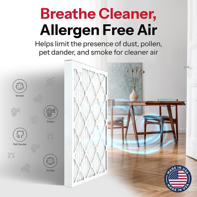 14x25x1 AIRx ALLERGY Air Filter, 4-Pack