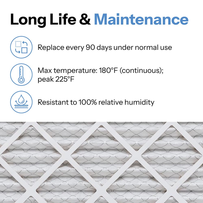 16x20x1 AIRx DUST Air Filter, 4-Pack