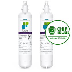 Replacement for GE RPWFE® Refrigerator Water Filter - Includes RFID Chip, 2-Pack