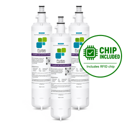 Replacement for GE RPWFE® Refrigerator Water Filter - Includes RFID Chip, 3-Pack