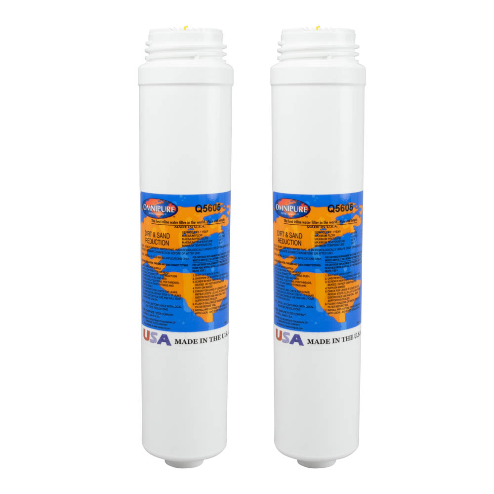 Omnipure Q5605 RO System Sediment Pre-filter, 2-Pack