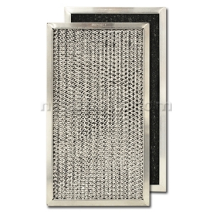 Aluminum / Carbon Range Hood Filter - 6 1/8