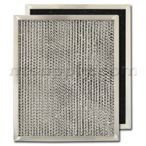 Aluminum/Carbon Range Hood Filter - 8-3/4