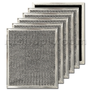 Aluminum/Carbon Range Hood Filter - 9