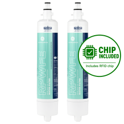 GE RPWFE® Refrigerator Water Filter - Includes RFID Chip, 2-Pack