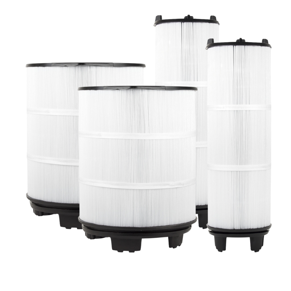 ClearChoice Replacement for Sta-Rite S7M120 System 3 Pool Filter Inner & Outer Modular Media Cartridge Set, 2-pack