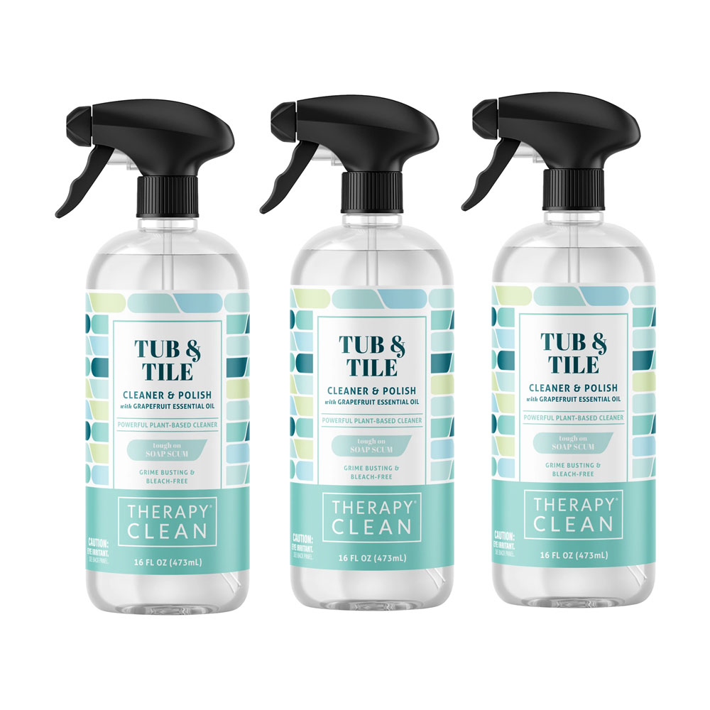 Therapy All Natural Tub & Tile Cleaner/Polish, 3-Pack