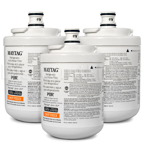 Maytag Pur Refrigerator Water Filter (UKF7003), 3-Pack