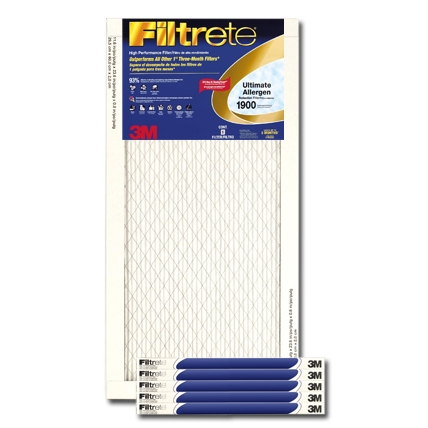 14 x 25 x 1 Filtrete Ultimate Allergen Reduction Filter -UA04DC-6
