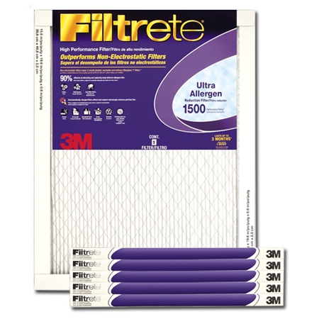 16 x 24 x 1 Filtrete Ultra Allergen Reduction Filter - #2025